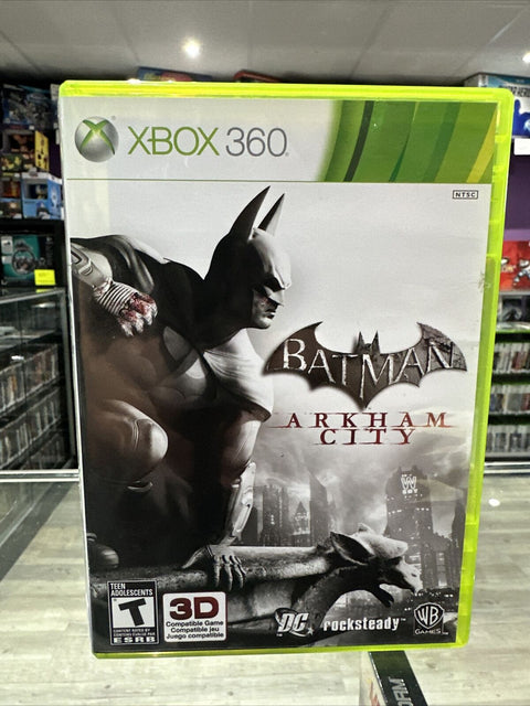 Batman: Arkham City (Microsoft Xbox 360) CIB Complete Tested!