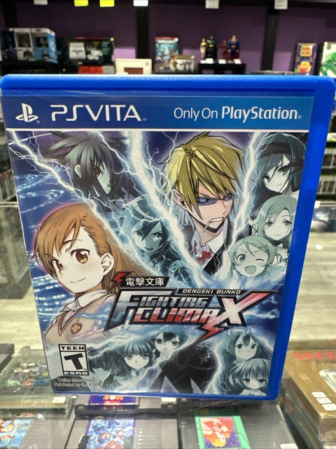 Dengeki Bunko: Fighting Climax (Sony PlayStation PS Vita, 2015) No CD - Tested!
