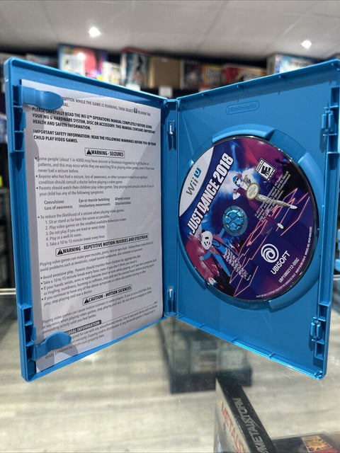 Just Dance 2018 (Nintendo Wii U, 2017) CIB Complete Tested!