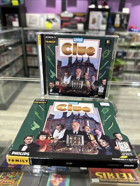 Clue (Philips CD-i, 1994) CDI CIB Complete w/ Sleeve Tested!