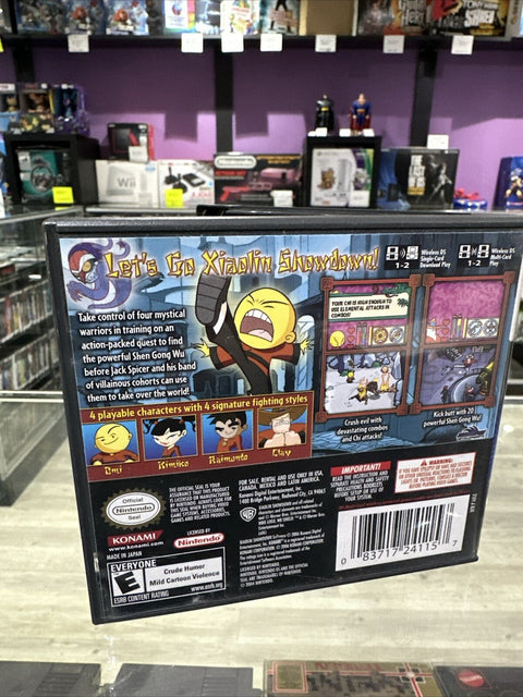 Xiaolin Showdown (Nintendo DS, 2006) CIB Complete Tested!