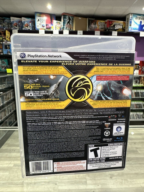Tom Clancy's H.A.W.X (Sony PlayStation 3, 2009) PS3 CIB Complete Tested!