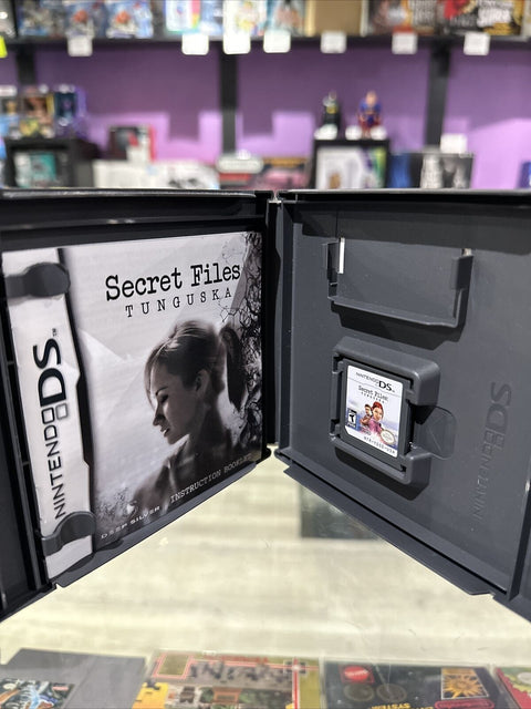 Secret Files: Tunguska (Nintendo DS, 2010) CIB Complete Tested!