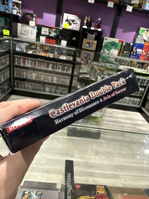 Castlevania Double Pack (Nintendo Game Boy Advance, 2006) GBA Complete Tested!