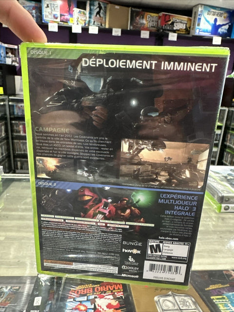 NEW! Halo 3: ODST (Microsoft Xbox 360, 2009) Sealed *ripped plastic*