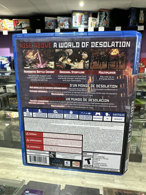 God Eater 3 (Sony PlayStation 4, 2019) PS4 Tested!