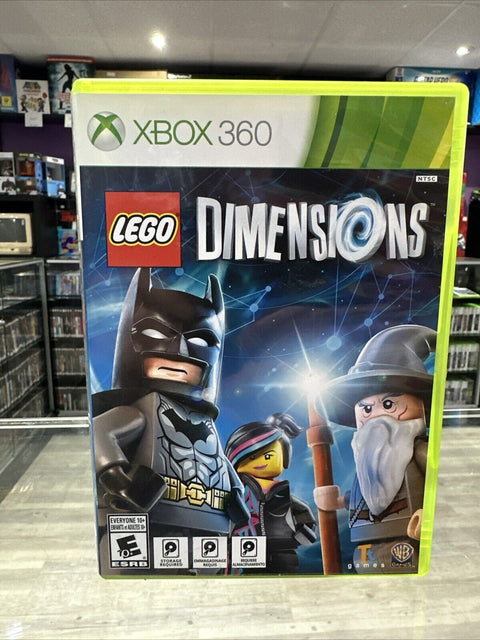 LEGO Dimensions (Microsoft Xbox 360, 2015) **GAME ONLY** Tested!