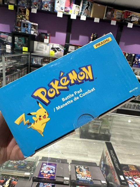 Nintendo WII U Pokémon Pikachu GameCube Style Controller Battle Pad Hori