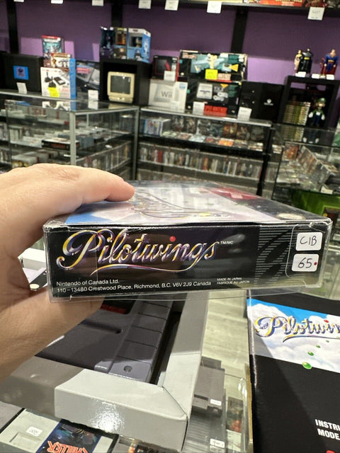 Pilotwings (Super Nintendo, 1991) SNES CIB Complete Tested!