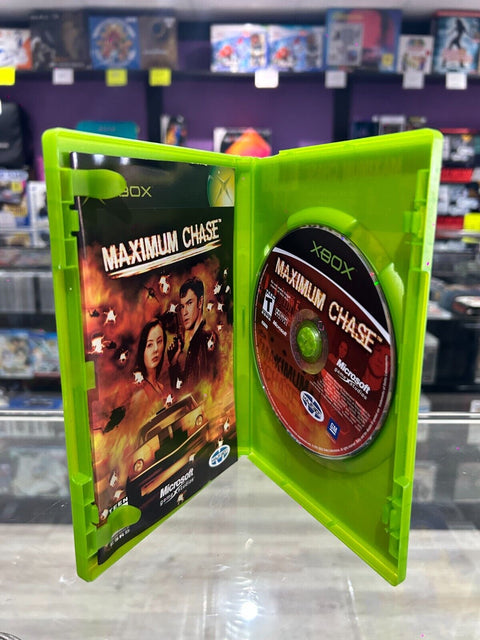 Maximum Chase (Microsoft Xbox, 2003) OG Xbox CIB Complete Tested!