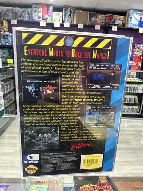 Third World War - Sega CD - CIB Complete Tested *Case Damage*