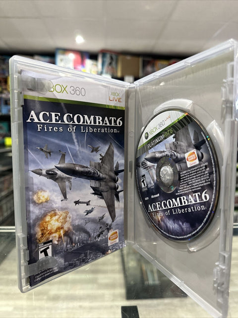 Ace Combat 6: Fires of Liberation (Microsoft Xbox 360, 2007) CIB Complete Tested