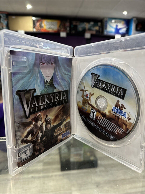 Valkyria Chronicles (Sony PlayStation 3, 2008) PS3 CIB Complete TESTED