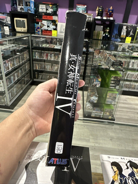 Shin Megami Tensei IV 4 Limited Edition (Nintendo 3DS) CIB Complete Tested!