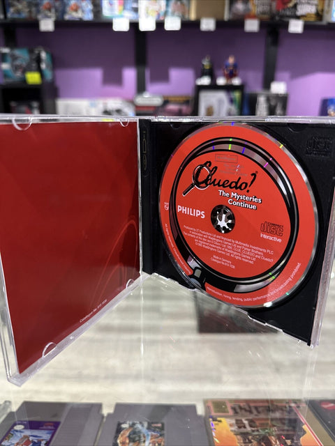 Cluedo? The Mysteries Continue (Philips CD-i) Cdi Complete Tested!
