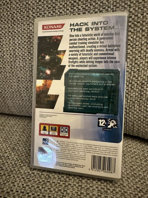 Coded Arms (Sony PSP, 2005) - Import PAL European Version - Complete