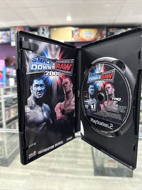 WWE SmackDown vs. Raw 2006 (Sony PlayStation 2, 2005) PS2 CIB Complete
