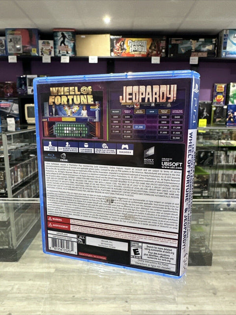 Wheel of Fortune & Jeopardy! (Sony PlayStation 4) PS4 - Tested!