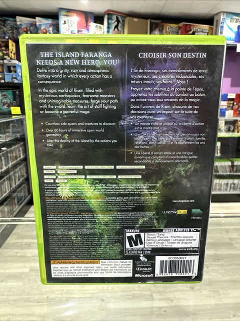 Risen (Microsoft Xbox 360, 2010) Tested!