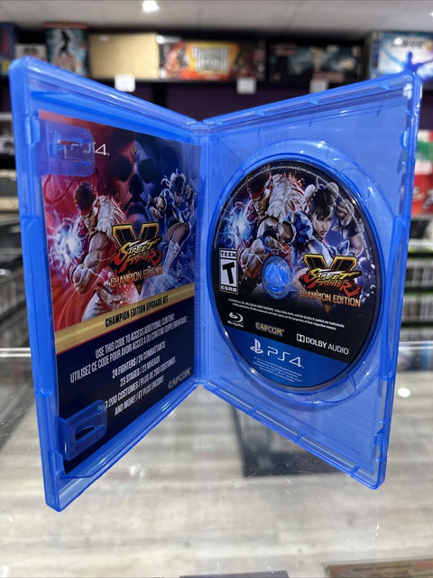 Street Fighter V Champion Edition (Sony PlayStation 4) Complete Tested PS4