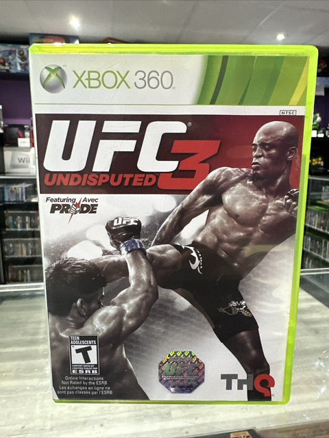 UFC Undisputed 3 (Microsoft Xbox 360, 2012) CIB Complete Tested!