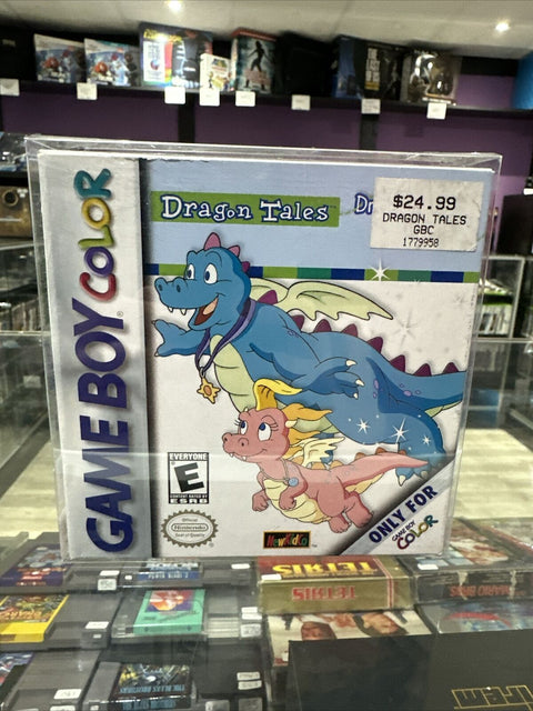 Dragon Tales: Dragon Wings (Nintendo Game Boy Color, 2000) GBC Complete
