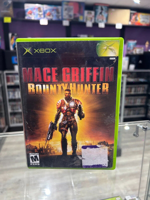 Mace Griffin Bounty Hunter (Microsoft Xbox, 2003) OG Xbox CIB Complete Tested!