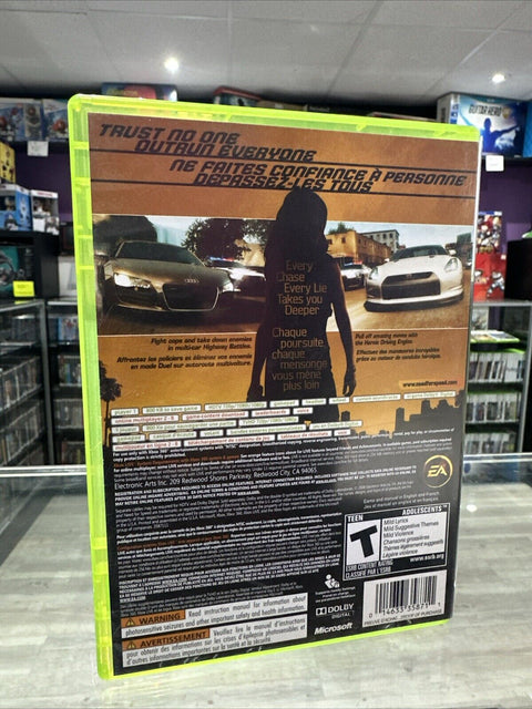 Need for Speed Undercover (Microsoft Xbox 360, 2008) CIB Complete Tested