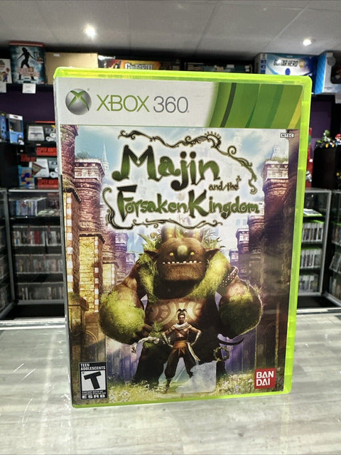 Majin and the Forsaken Kingdom (Microsoft Xbox 360, 2010) Tested!