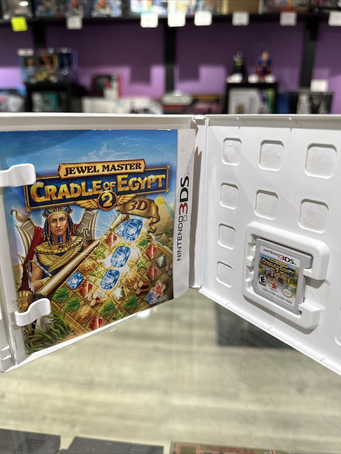 Jewel Master: Cradle of Egypt 2 3D (Nintendo DS, 2012) CIB Complete Tested!
