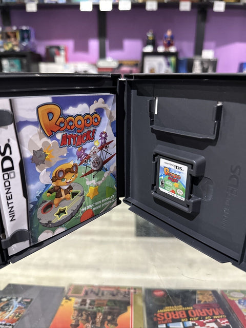 Roogoo Attack (Nintendo DS, 2009) - CIB Complete Tested!