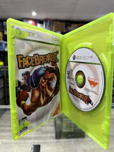 FaceBreaker (Microsoft Xbox 360) Complete Tested!