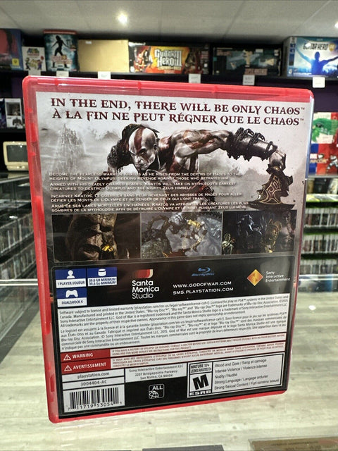 God of War 3 III Remastered (Sony PlayStation 4 PS4 2015) Tested!