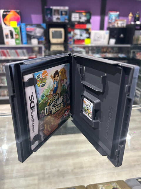 Go, Diego, Go Great Dinosaur Rescue (Nintendo DS, 2008) CIB Complete Tested!