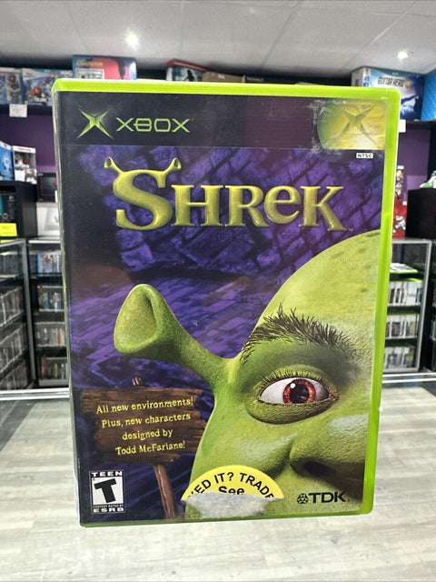 Shrek 2 (Microsoft Original OG Xbox, 2004) CIB Complete Tested!