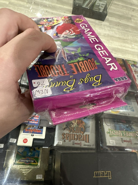 NEW! Bugs Bunny in Double Trouble (Sega Game Gear, 1996) GG Factory Sealed!