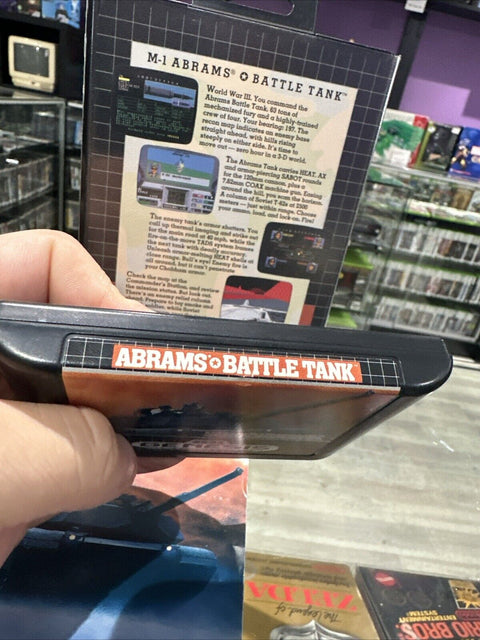M-1 Abrams Battle Tank (Sega Genesis, 1991) CIB Complete Tested!