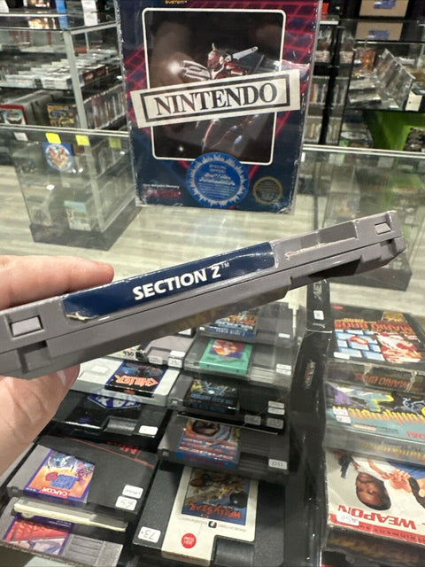 Section Z (Nintendo NES, 1987) In Box - Tested!