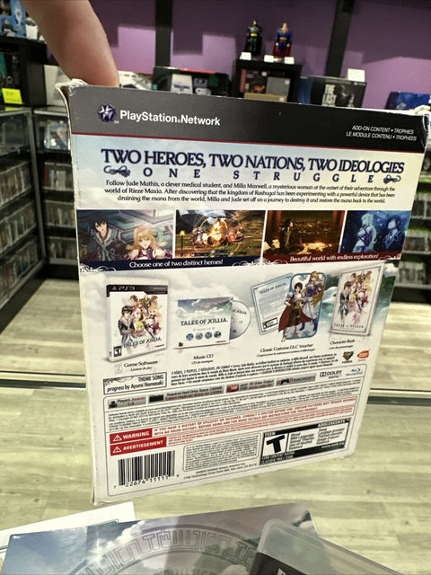 Tales of Xillia -- Limited Edition (Sony PlayStation 3, 2013) PS3 CIB Complete