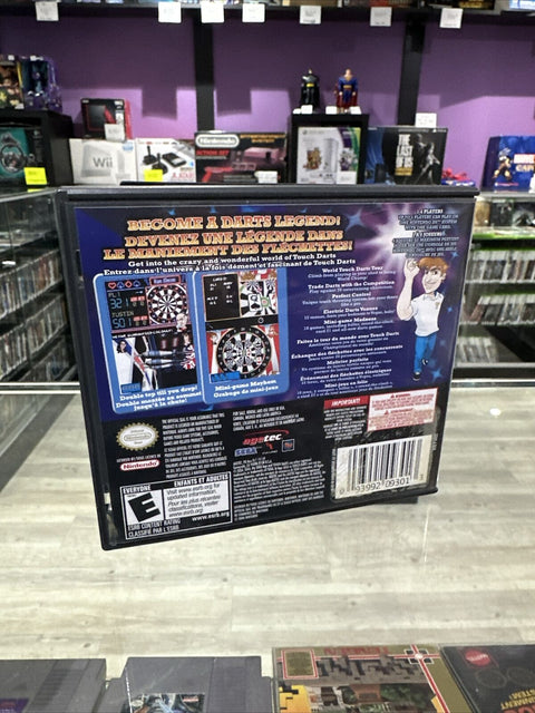 Touch Darts (Nintendo DS, 2008) CIB Complete Tested