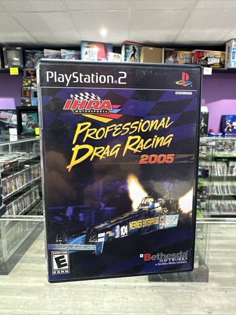 IHRA Professional Drag Racing 2005 (Sony PlayStation 2, 2004) PS2 Complete