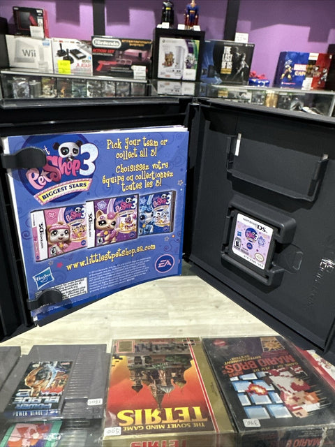 Littlest Pet Shop 3: Biggest Stars - Purple Team (Nintendo DS, 2010) Complete!