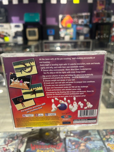 Ten Pin Alley (Sony PlayStation 1, 1996) PS1 CIB Complete Tested! *Case Damage*