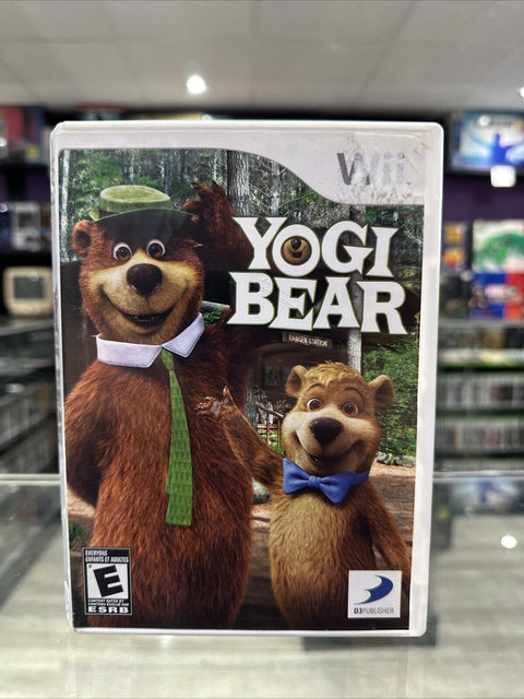 Yogi Bear (Nintendo Wii, 2010) CIB Complete Tested!