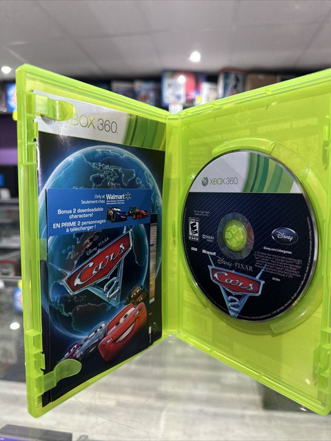 Cars 2: The Video Game (Microsoft Xbox 360, 2011) CIB Complete Tested!