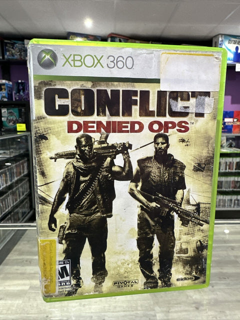 Conflict: Denied Ops (Microsoft Xbox 360, 2008) Tested!