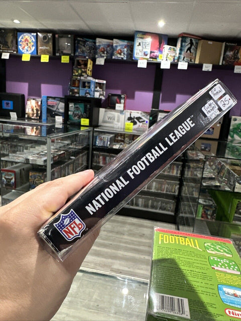 NFL Football In Box Nintendo NES Game 1988 Tested!