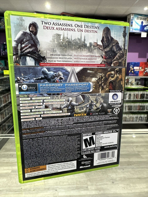 Assassin's Creed: Revelations (Microsoft Xbox 360, 2011) CIB Complete Tested!