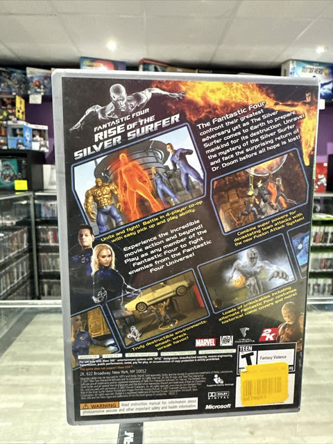 Fantastic 4: Rise of the Silver Surfer (Microsoft Xbox 360, 2007) Tested!