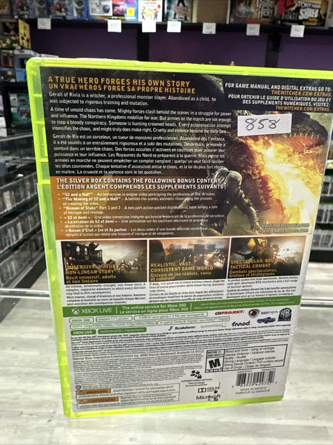 The Witcher 2: Assassins of Kings -- Enhanced Edition Silver Box - CIB Complete